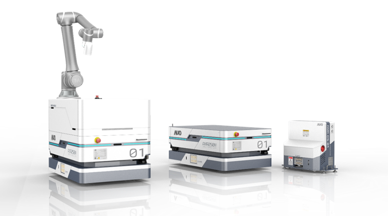 JDB电子數位開發的自主式移動機器人（AMR250M），搭配全向輪並結合AI演算法、2D LiDAR、3D攝影機等技術，協助客戶實現產線全自動化